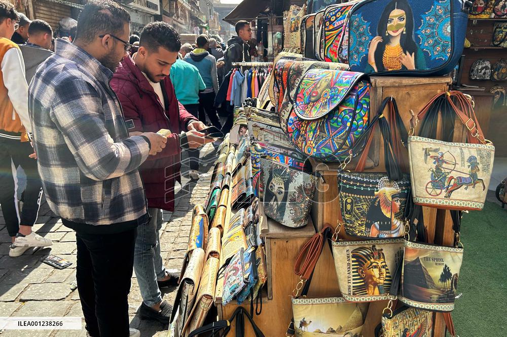 EGYPT-CAIRO-ANNUAL INFLATION-RISE