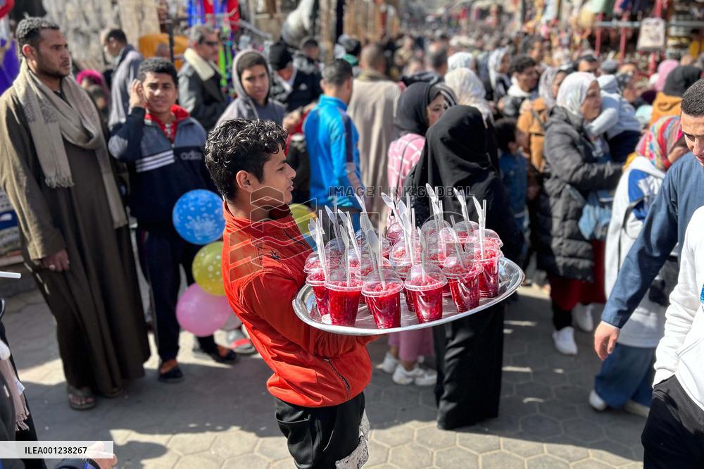 EGYPT-CAIRO-ANNUAL INFLATION-RISE