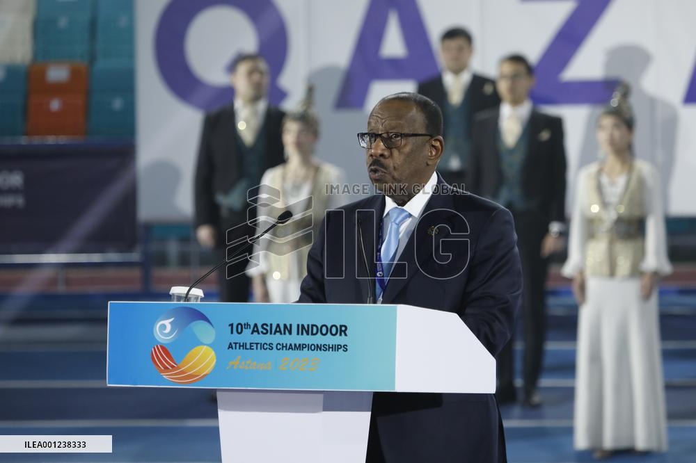 (SP)KAZAKHSTAN-ASTANA-ATHLETICS-ASIAN INDOOR CHAMPIONSHIPS-OPENING CEREMONY
