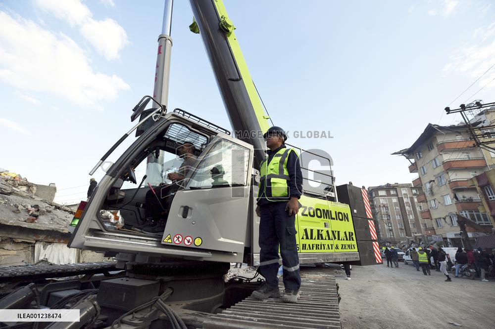 TÜRKIYE-EARTHQUAKES-CHINESE RESCUERS