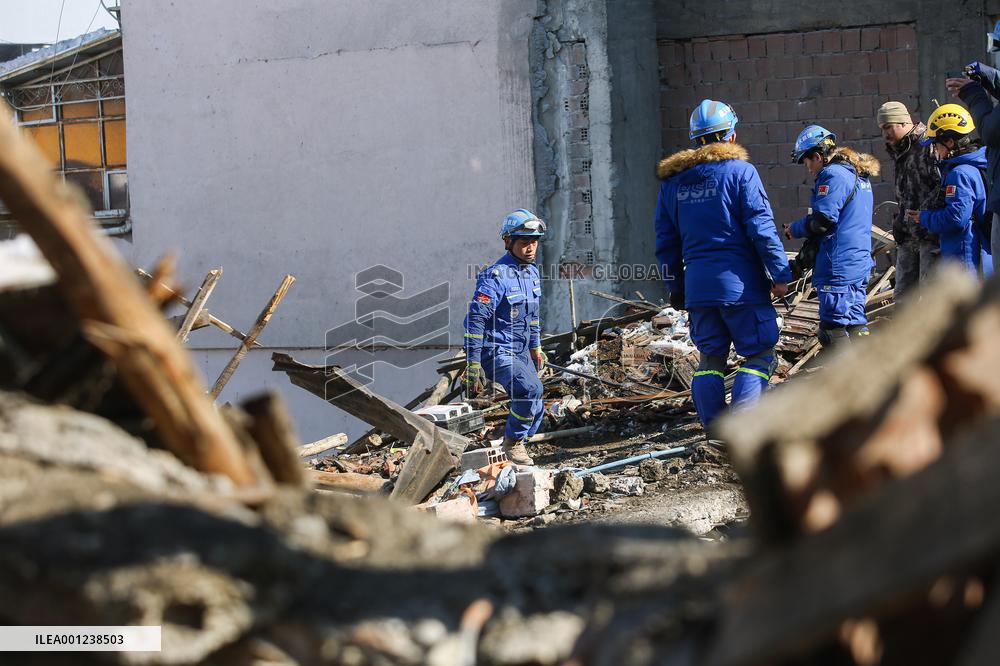 TÜRKIYE-EARTHQUAKES-CHINESE RESCUERS