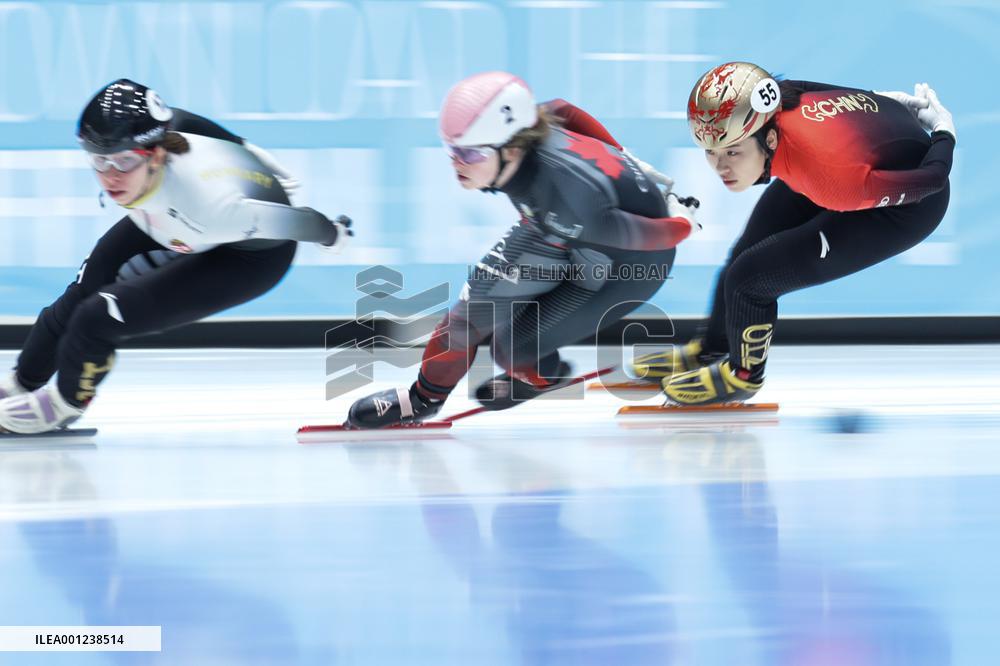 (SP)THE NETHERLANDS-DORDRECHT-SHORT TRACK SPEED SKATING-ISU WORLD CUP