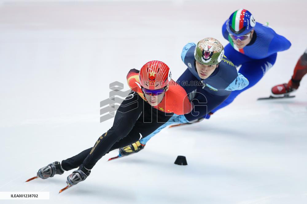 (SP)THE NETHERLANDS-DORDRECHT-SHORT TRACK SPEED SKATING-ISU WORLD CUP-DAY 1