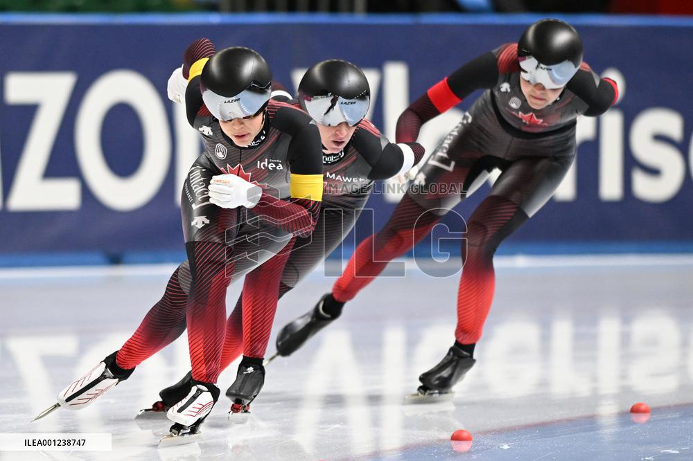 (SP)POLAND-TOMASZOW MAZOWIECKI-SPEED SKATING-ISU WORLD CUP-DAY 2