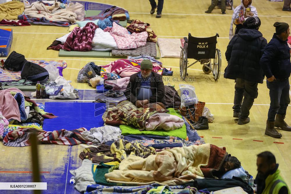 TÜRKIYE-ANTAKYA-EARTHQUAKES-TEMPORARY SHELTERS