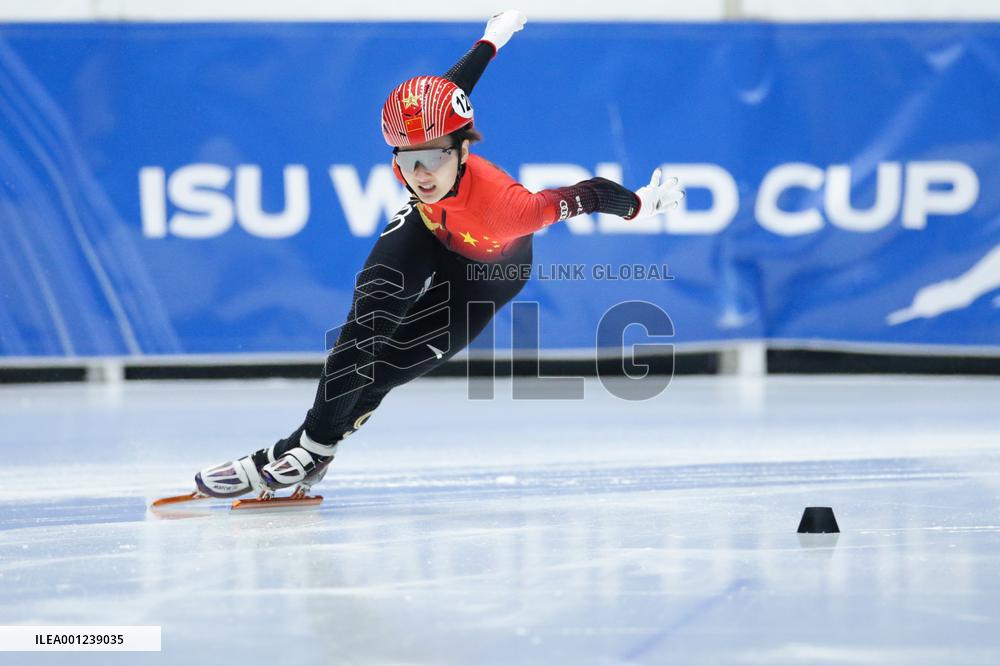 (SP)THE NETHERLANDS-DORDRECHT-SHORT TRACK SPEED SKATING-ISU WORLD CUP