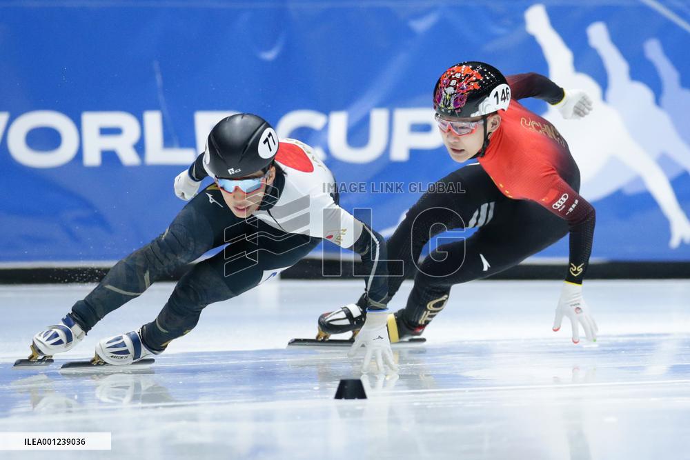 (SP)THE NETHERLANDS-DORDRECHT-SHORT TRACK SPEED SKATING-ISU WORLD CUP