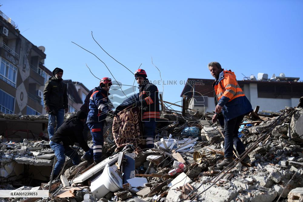 TÜRKIYE-EARTHQUAKES-AFTERMATH