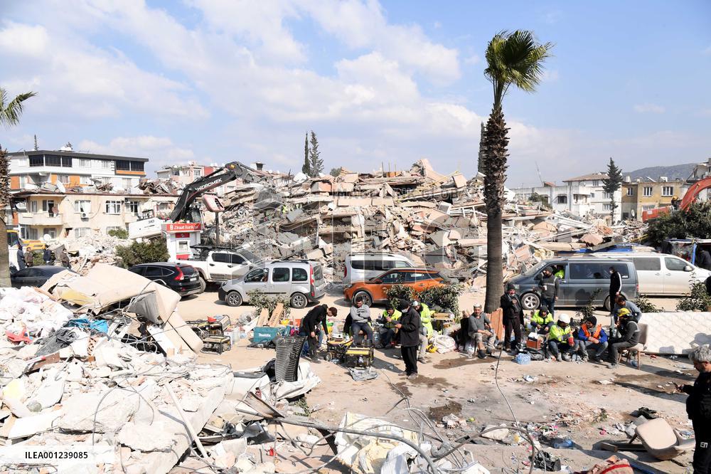TÜRKIYE-EARTHQUAKES-AFTERMATH