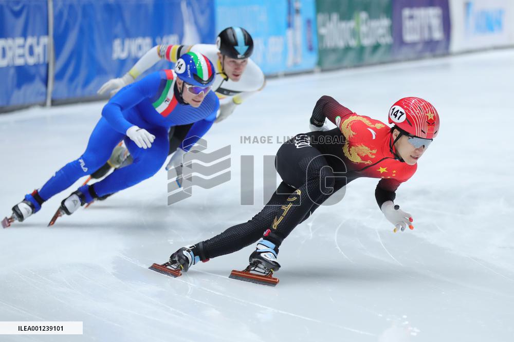 (SP)THE NETHERLANDS-DORDRECHT-SHORT TRACK SPEED SKATING-ISU WORLD CUP
