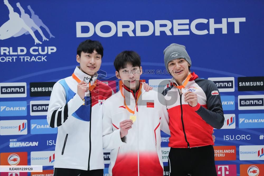 (SP)THE NETHERLANDS-DORDRECHT-SHORT TRACK SPEED SKATING-ISU WORLD CUP