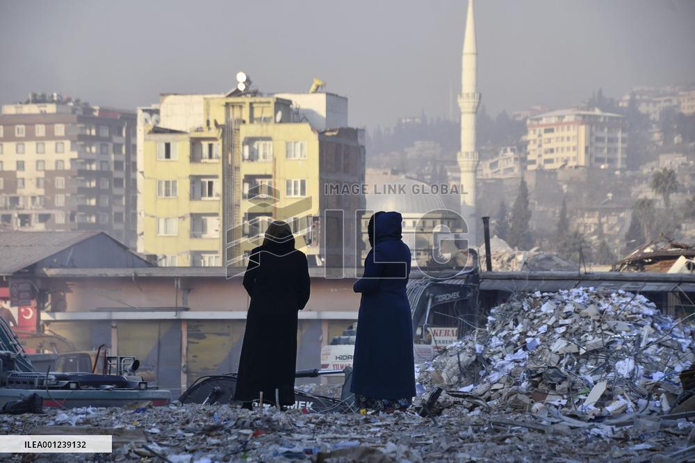 Aftermath of powerful quake in Turkey, Syria