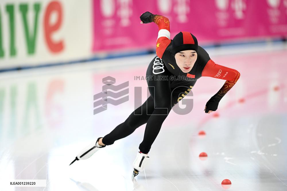 (SP)POLAND-TOMASZOW MAZOWIECKI-SPEED SKATING-ISU WORLD CUP-DAY 3