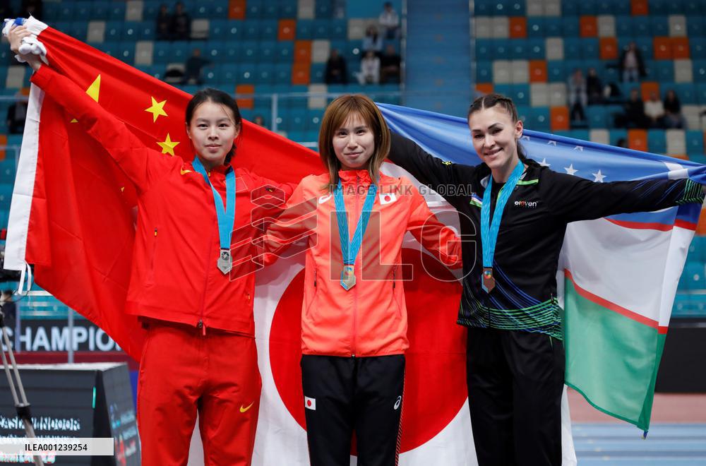 (SP)KAZAKHSTAN-ASTANA-ATHLETICS-ASIAN INDOOR CHAMPIONSHIPS-WOMEN'S LONG JUMP