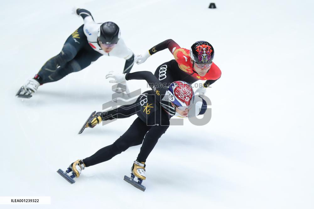 (SP)THE NETHERLANDS-DORDRECHT-SHORT TRACK SPEED SKATING-ISU WORLD CUP