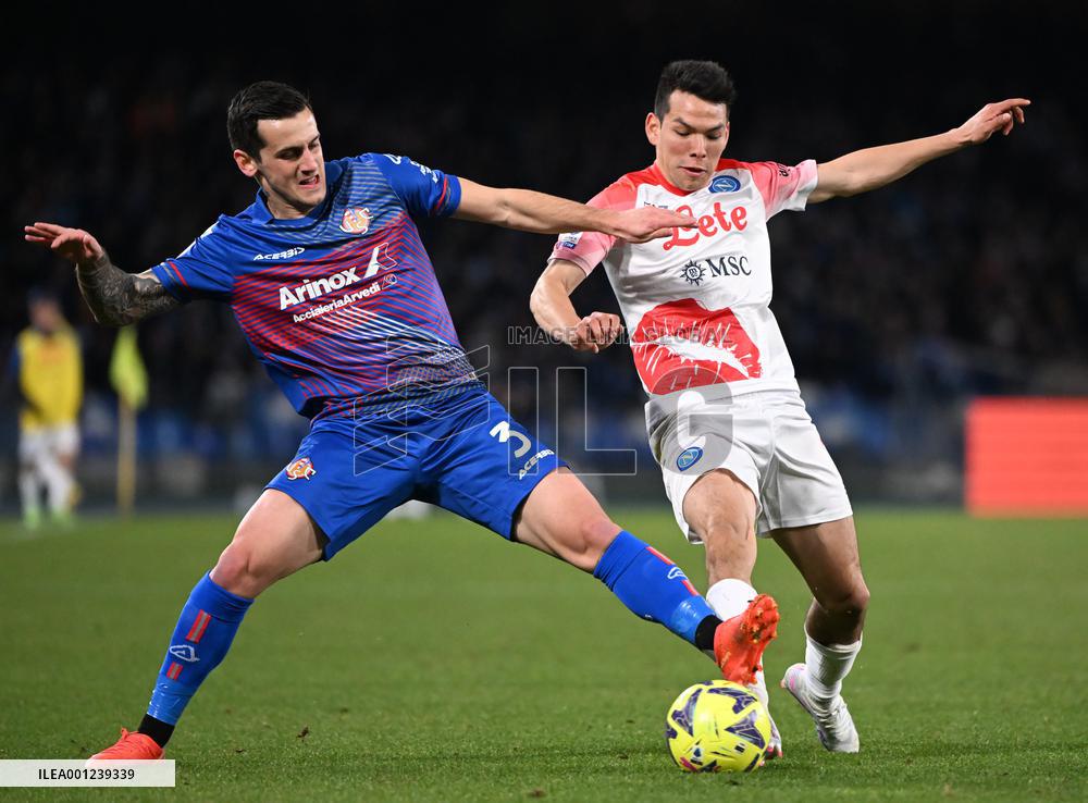 (SP)ITALY-NAPLES-FOOTBALL-SERIE A-NAPOLI VS CREMONESE