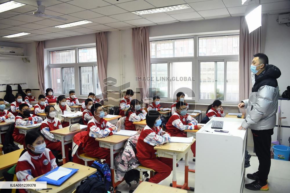CHINA-BEIJING-SCHOOL-NEW SEMESTER (CN)