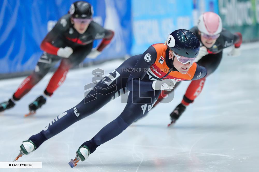 (SP)THE NETHERLANDS-DORDRECHT-SHORT TRACK SPEED SKATING-ISU WORLD CUP