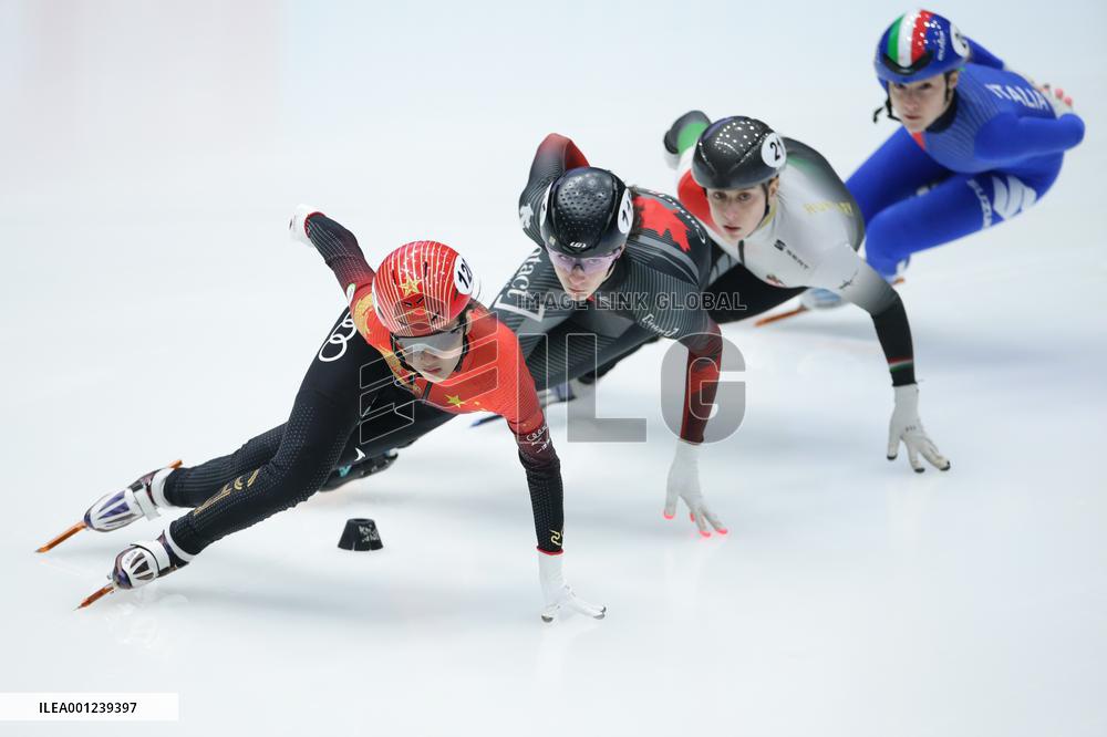 (SP)THE NETHERLANDS-DORDRECHT-SHORT TRACK SPEED SKATING-ISU WORLD CUP