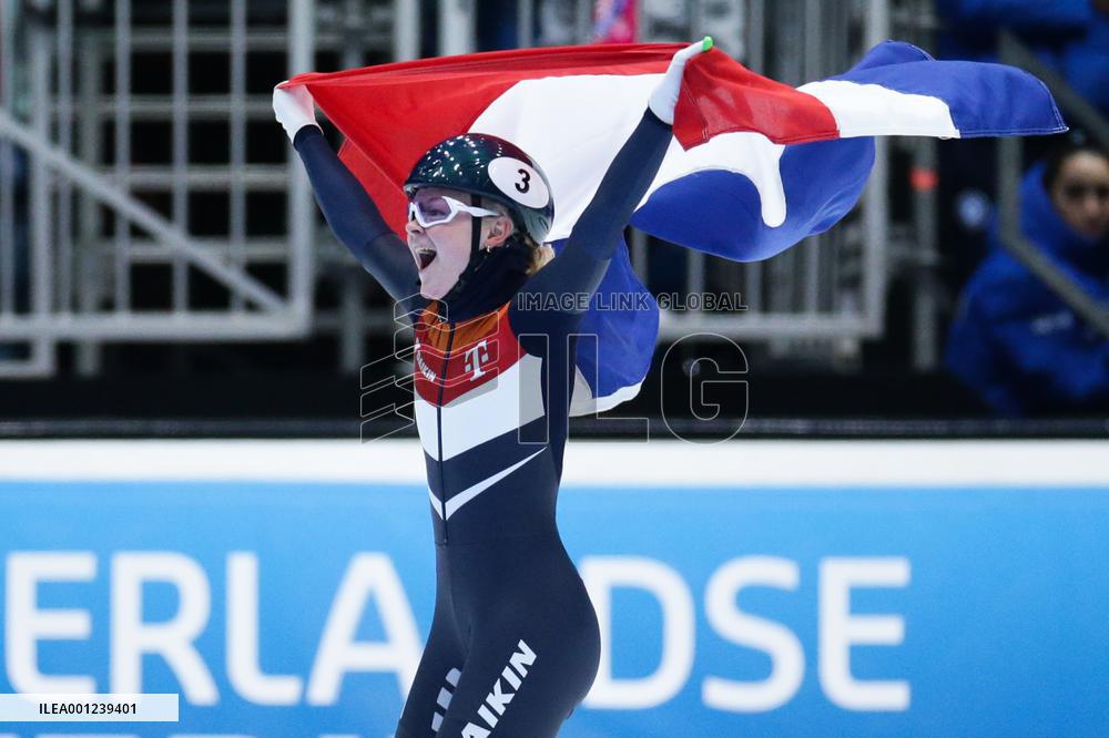 (SP)THE NETHERLANDS-DORDRECHT-SHORT TRACK SPEED SKATING-ISU WORLD CUP