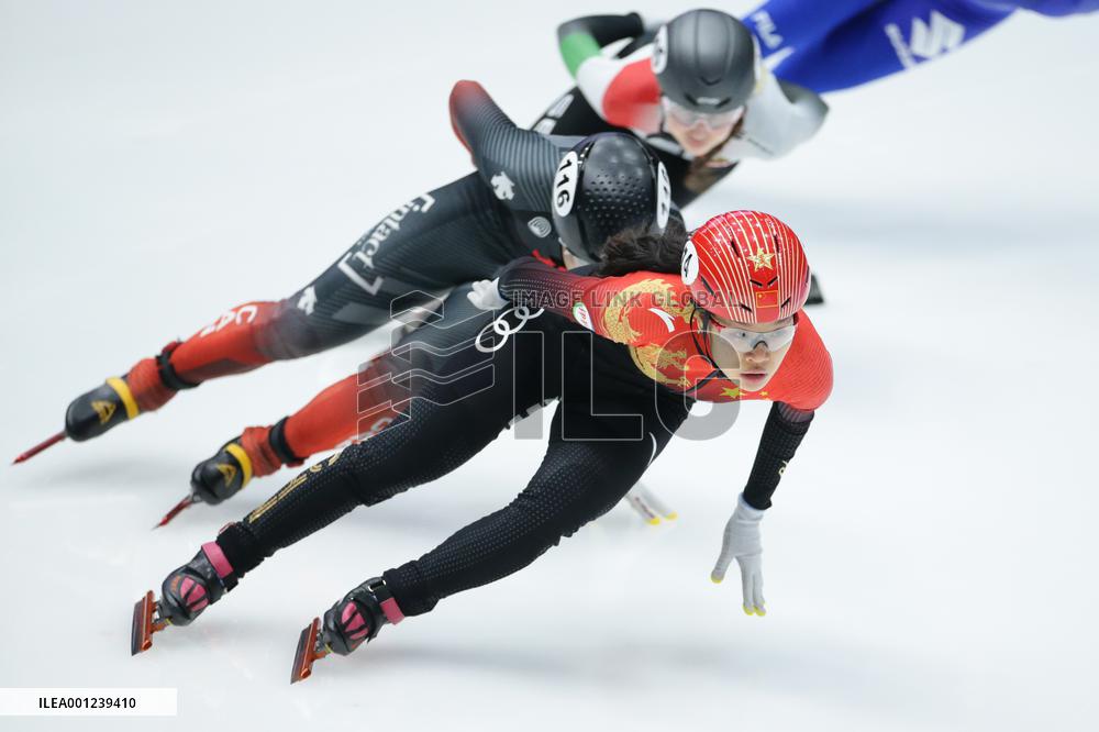 (SP)THE NETHERLANDS-DORDRECHT-SHORT TRACK SPEED SKATING-ISU WORLD CUP
