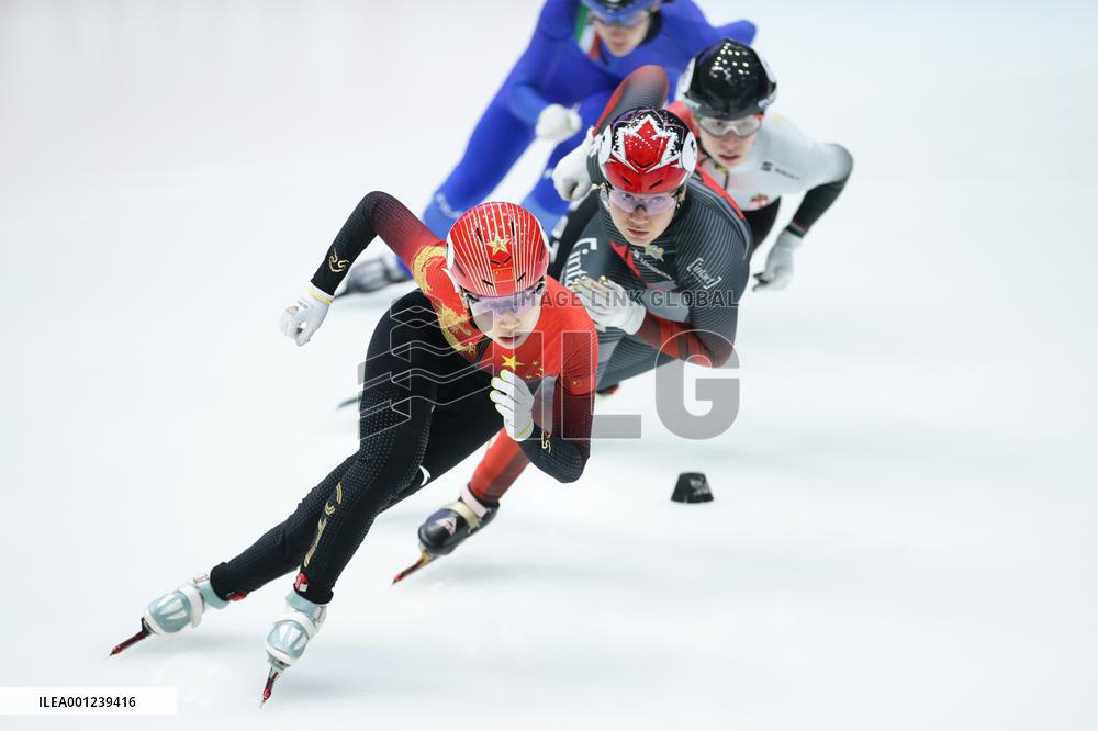 (SP)THE NETHERLANDS-DORDRECHT-SHORT TRACK SPEED SKATING-ISU WORLD CUP