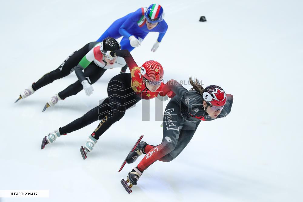 (SP)THE NETHERLANDS-DORDRECHT-SHORT TRACK SPEED SKATING-ISU WORLD CUP
