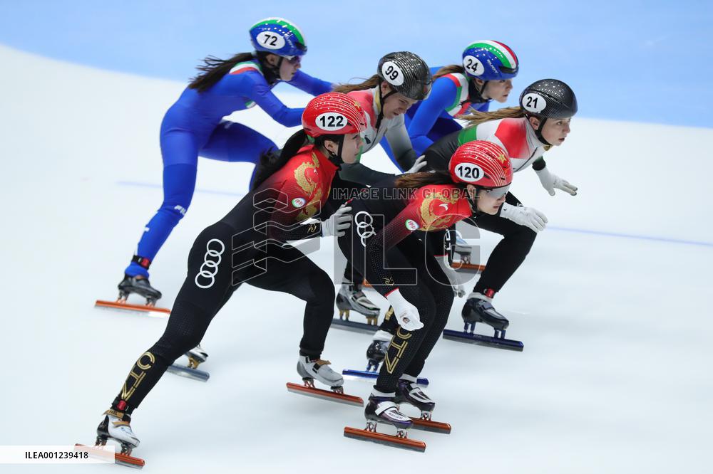 (SP)THE NETHERLANDS-DORDRECHT-SHORT TRACK SPEED SKATING-ISU WORLD CUP