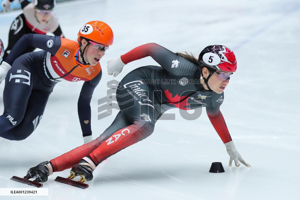 (SP)THE NETHERLANDS-DORDRECHT-SHORT TRACK SPEED SKATING-ISU WORLD CUP