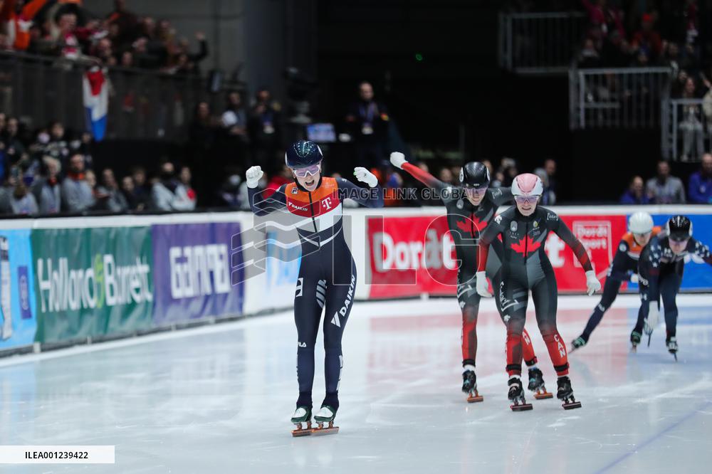 (SP)THE NETHERLANDS-DORDRECHT-SHORT TRACK SPEED SKATING-ISU WORLD CUP