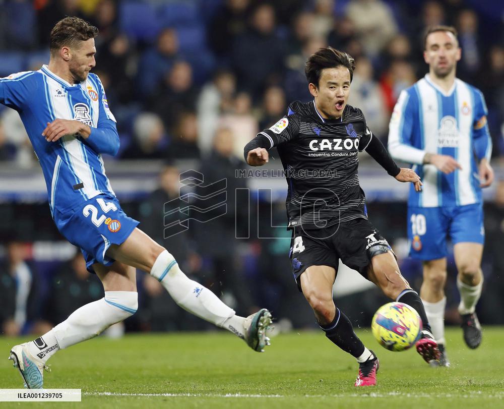 Football: Spanish top flight La Liga