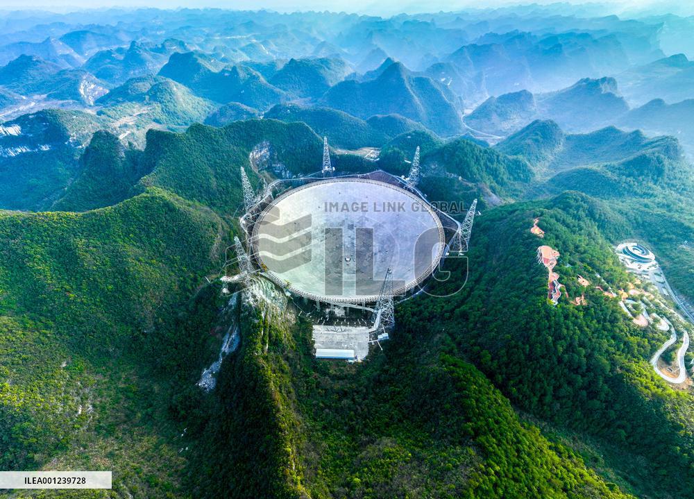 (EyesonSci)CHINA-GUIZHOU-ASTRONOMY-FAST-TELESCOPE (CN)