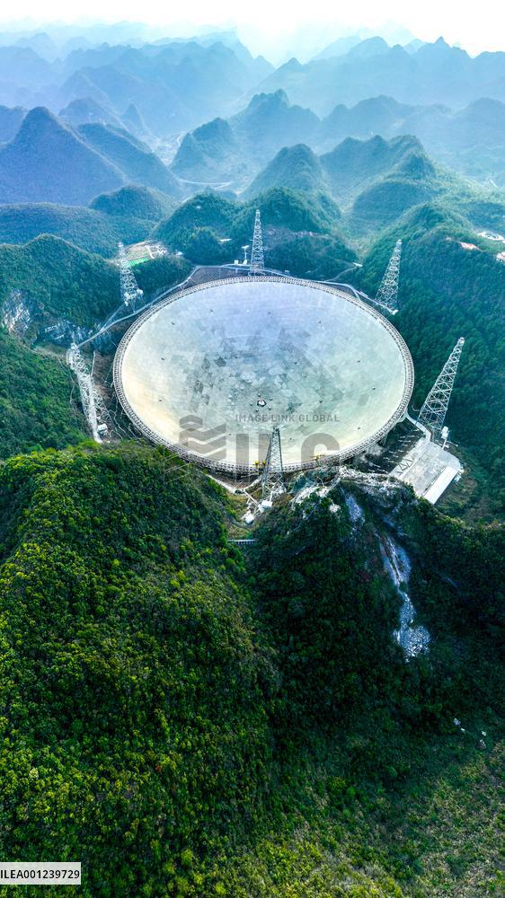(EyesonSci)CHINA-GUIZHOU-ASTRONOMY-FAST-TELESCOPE (CN)