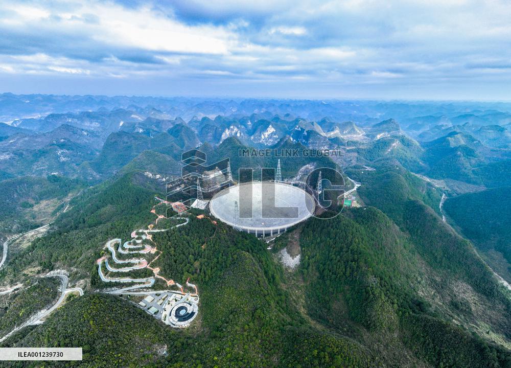 (EyesonSci)CHINA-GUIZHOU-ASTRONOMY-FAST-TELESCOPE (CN)