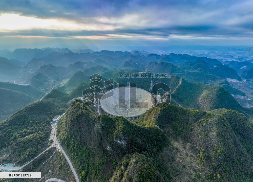 (EyesonSci)CHINA-GUIZHOU-ASTRONOMY-FAST-TELESCOPE (CN)
