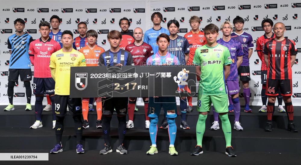 Football: J-League kickoff event