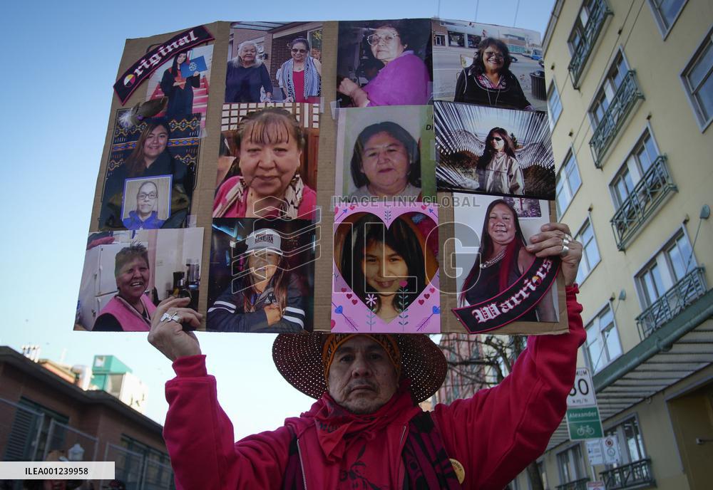 CANADA-VANCOUVER-WOMEN'S MEMORIAL MARCH