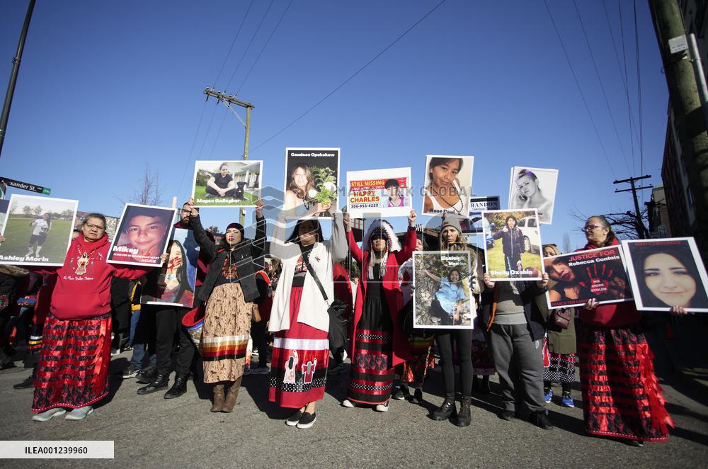 CANADA-VANCOUVER-WOMEN'S MEMORIAL MARCH