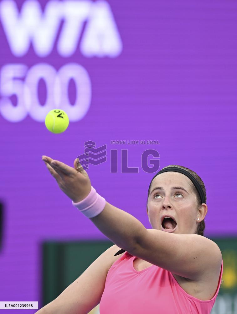 (SP)QATAR-DOHA-TENNIS-WTA 500-DAY 2