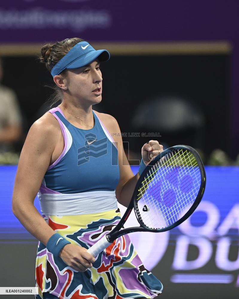 (SP)QATAR-DOHA-TENNIS-WTA 500-DAY 2