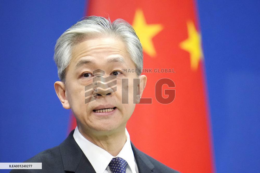 Chinese Foreign Ministry spokesman Wang
