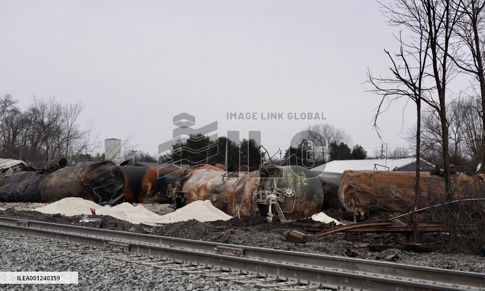 U.S.-OHIO-EAST PALESTINE-TRAIN-DERAILMENT