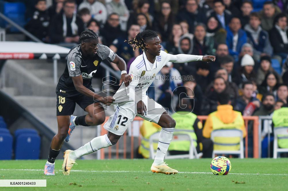 (SP)SPAIN-MADRID-FOOTBALL-LA LIGA-REAL MADRID VS ELCHE CF