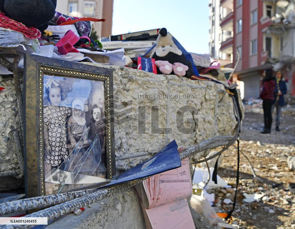 Scene in quake-hit Turkey