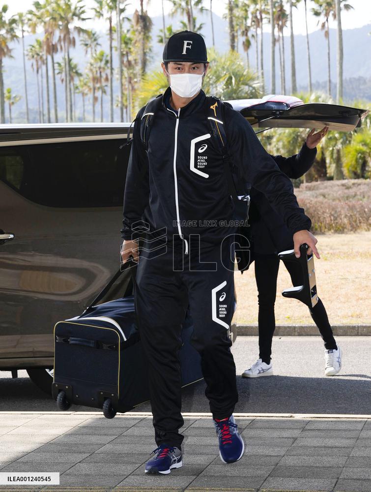 Baseball: WBC training camp in Japan