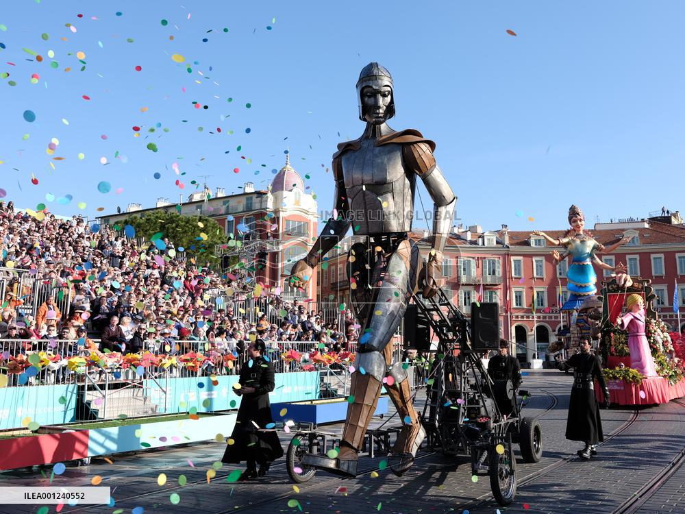 FRANCE-NICE CARNIVAL-FLOWER PARADE