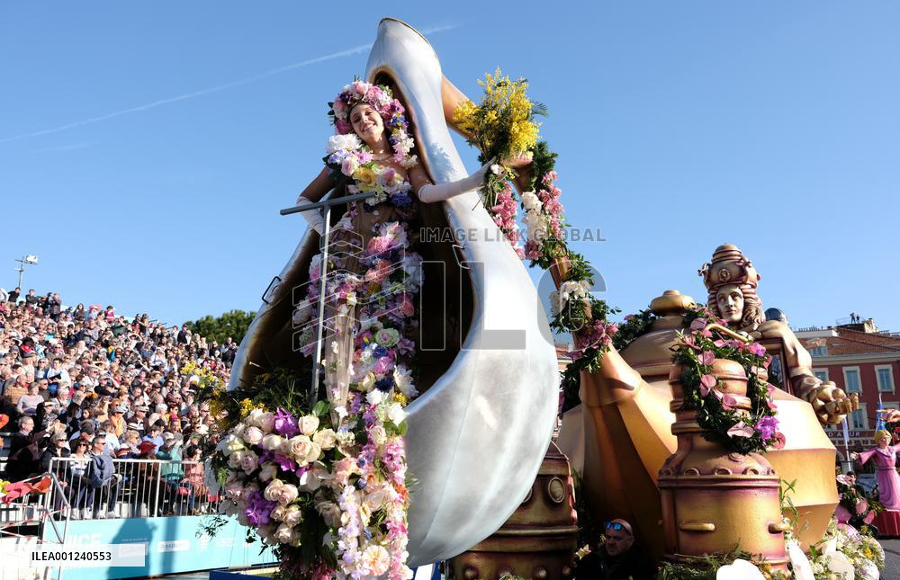 FRANCE-NICE CARNIVAL-FLOWER PARADE