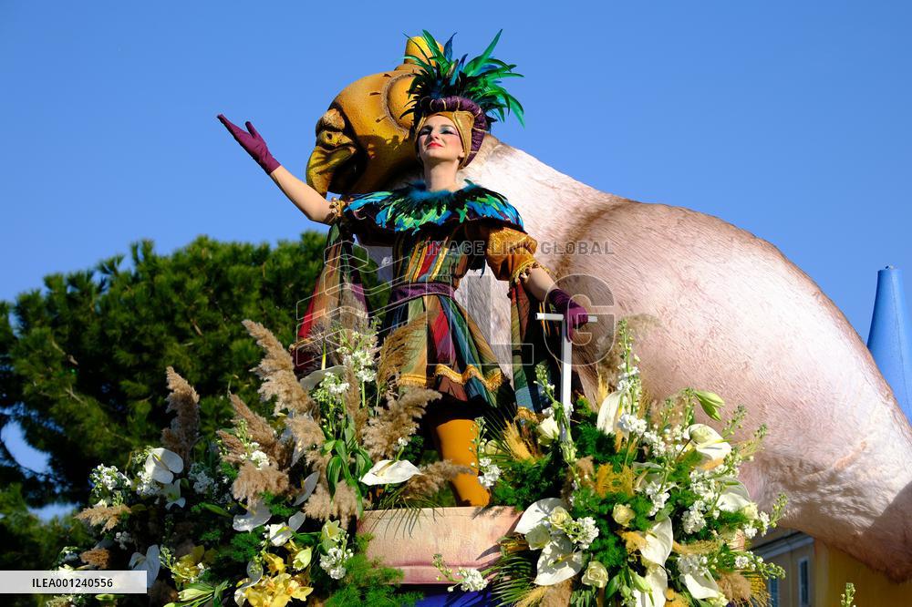 FRANCE-NICE CARNIVAL-FLOWER PARADE