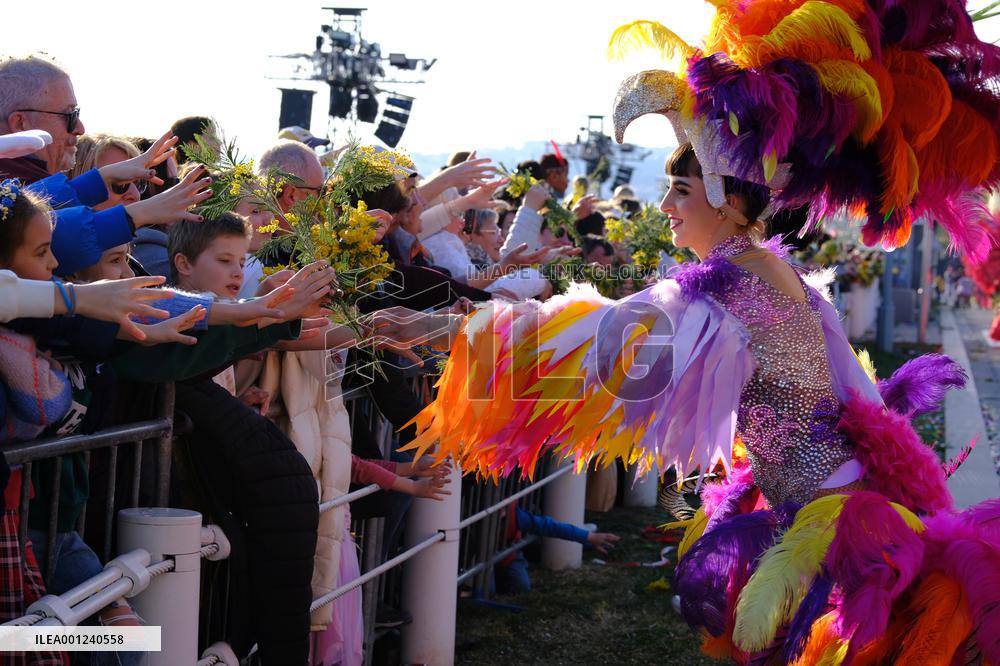 FRANCE-NICE CARNIVAL-FLOWER PARADE