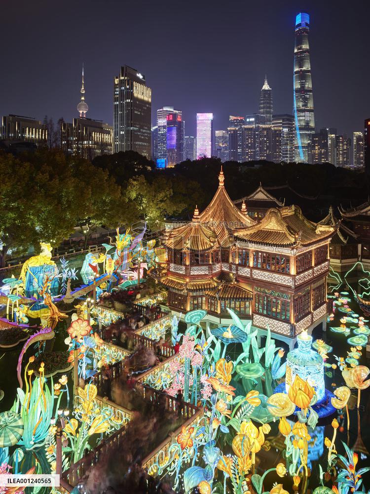 CHINA-SHANGHAI-YU GARDEN-LANTERN SHOW (CN)